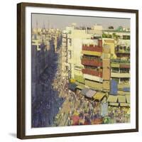 Paharganj Bazaar, Delhi, 2017-Andrew Gifford-Framed Giclee Print