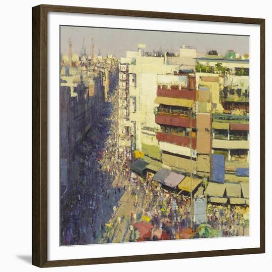 Paharganj Bazaar, Delhi, 2017-Andrew Gifford-Framed Giclee Print