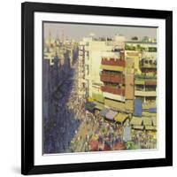 Paharganj Bazaar, Delhi, 2017-Andrew Gifford-Framed Giclee Print