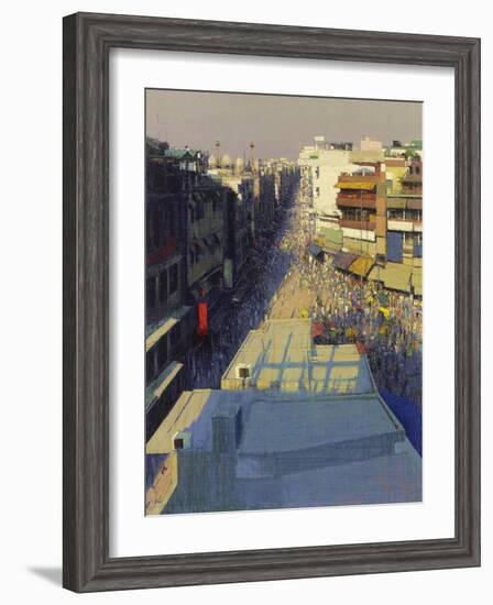 Paharganj Bazar, Delhi, 2017-Andrew Gifford-Framed Giclee Print