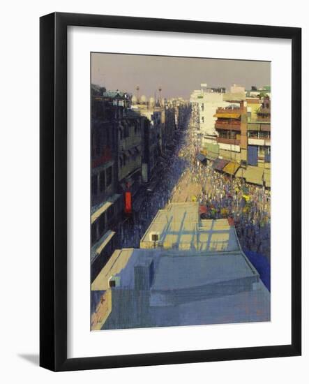 Paharganj Bazar, Delhi, 2017-Andrew Gifford-Framed Giclee Print