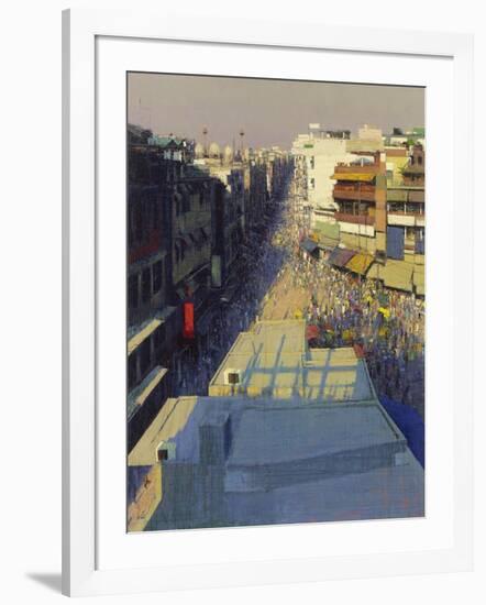 Paharganj Bazar, Delhi, 2017-Andrew Gifford-Framed Giclee Print