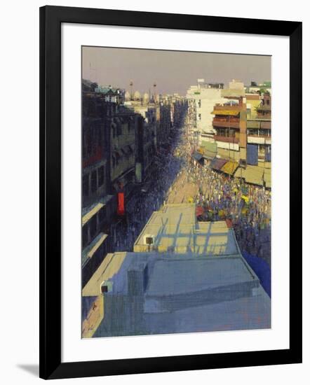 Paharganj Bazar, Delhi, 2017-Andrew Gifford-Framed Giclee Print