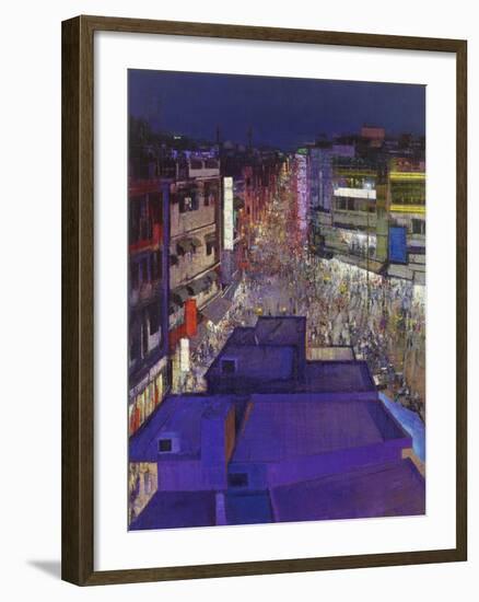 Paharganj Main Bazaar Ii, Delhi, 2017-Andrew Gifford-Framed Giclee Print