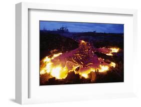 Pahoehoe Lava from Kilauea-Paul Souders-Framed Photographic Print