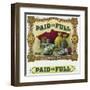 Paid in Full Brand Cigar Inner Box Label-Lantern Press-Framed Art Print