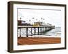 Paignton Pier-Toula Mavridou-Messer-Framed Photographic Print