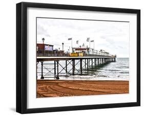 Paignton Pier-Toula Mavridou-Messer-Framed Photographic Print