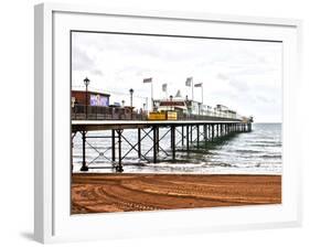 Paignton Pier-Toula Mavridou-Messer-Framed Photographic Print