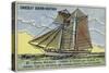 Paimpol Schooner, Breton Cod Fishing Boat, 19th Century-null-Stretched Canvas