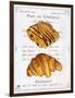 Pain au Chocolat et Croissant-Ginny Joyner-Framed Art Print