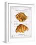 Pain au Chocolat et Croissant-Ginny Joyner-Framed Art Print