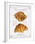 Pain au Chocolat et Croissant-Ginny Joyner-Framed Art Print