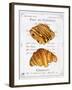 Pain au Chocolat et Croissant-Ginny Joyner-Framed Art Print