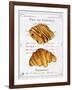 Pain au Chocolat et Croissant-Ginny Joyner-Framed Art Print