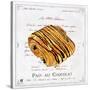 Pain au Chocolat-Ginny Joyner-Stretched Canvas