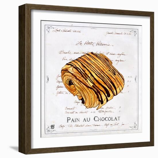 Pain au Chocolat-Ginny Joyner-Framed Art Print