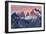 Paine Massif at sunset, Torres del Paine National Park, Chile, Patagonia-Adam Jones-Framed Photographic Print