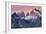 Paine Massif at sunset, Torres del Paine National Park, Chile, Patagonia-Adam Jones-Framed Photographic Print