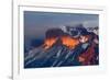 Paine Massif at sunset, Torres del Paine National Park, Chile, Patagonia-Adam Jones-Framed Photographic Print