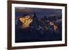 Paine Massif at sunset, Torres del Paine National Park, Chile, Patagonia-Adam Jones-Framed Photographic Print