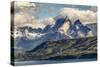 Paine Massif, Torres del Paine National Park, Chile, Patagonia-Adam Jones-Stretched Canvas