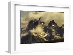 Paine Massif, Torres del Paine National Park, Chile, Patagonia-Adam Jones-Framed Photographic Print