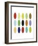 Paint Box Graphic I (detail)-Dan Bleier-Framed Art Print