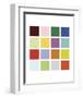 Paint Box Graphic II (detail)-Dan Bleier-Framed Art Print