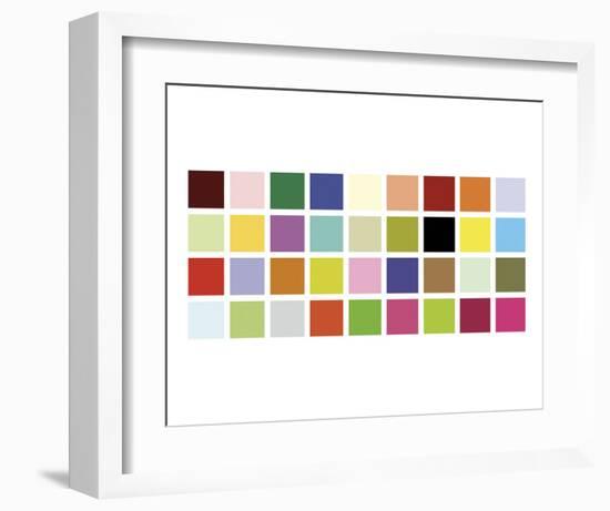 Paint Box Graphic II-Dan Bleier-Framed Art Print