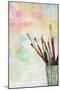 Paint Brushes and Aquarel-Cora Niele-Mounted Giclee Print