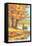 Paint by Numbers, Autumn Scene-Found Image Press-Framed Stretched Canvas