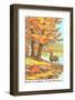 Paint by Numbers, Autumn Scene-Found Image Holdings Inc-Framed Photographic Print