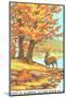 Paint by Numbers, Autumn Scene-Found Image Holdings Inc-Mounted Photographic Print