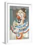 Paint by Numbers, Clown-null-Framed Art Print
