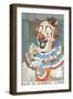 Paint by Numbers, Clown-Found Image Press-Framed Giclee Print