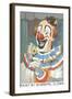 Paint by Numbers, Clown-Found Image Press-Framed Giclee Print