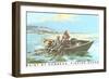 Paint by Numbers, Fishing Scene-null-Framed Art Print
