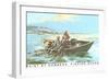 Paint by Numbers, Fishing Scene-null-Framed Art Print