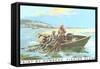 Paint by Numbers, Fishing Scene-null-Framed Stretched Canvas