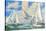 Paint by Numbers, Sailing Scene-null-Stretched Canvas