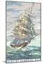 Paint by Numbers, Ship-Found Image Press-Mounted Giclee Print