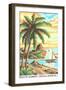 Paint by Numbers, Tropical Scene Number One-Found Image Press-Framed Giclee Print