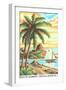 Paint by Numbers, Tropical Scene Number One-Found Image Press-Framed Giclee Print