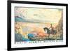 Paint by Numbers, Western Scene-Found Image Press-Framed Giclee Print