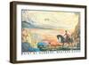 Paint by Numbers, Western Scene-Found Image Press-Framed Premium Giclee Print