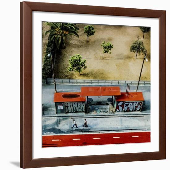 Paint It Red-null-Framed Giclee Print