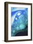 Paint, oil and water-Zandria Muench Beraldo-Framed Photographic Print