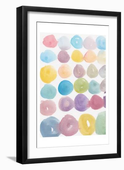 Paint Swatches-Beverly Dyer-Framed Art Print