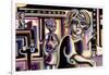 Paint the Town Purple-Josh Byer-Framed Giclee Print